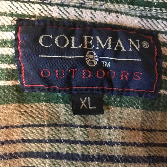 Coleman Outdoors (XL) Multicolor Plaid L/S Shirt - Picture 2 of 5